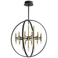 Nero Outdoor (Damp) Chandelier by Quorum