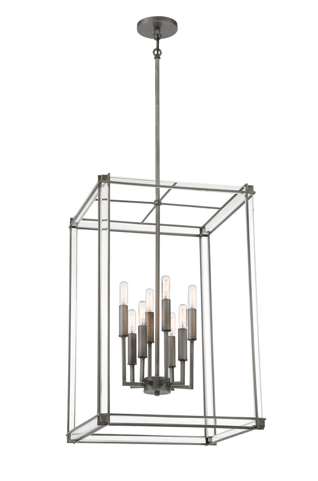 Langen Square Outdoor (Damp) Pendant by Minka-Lavery