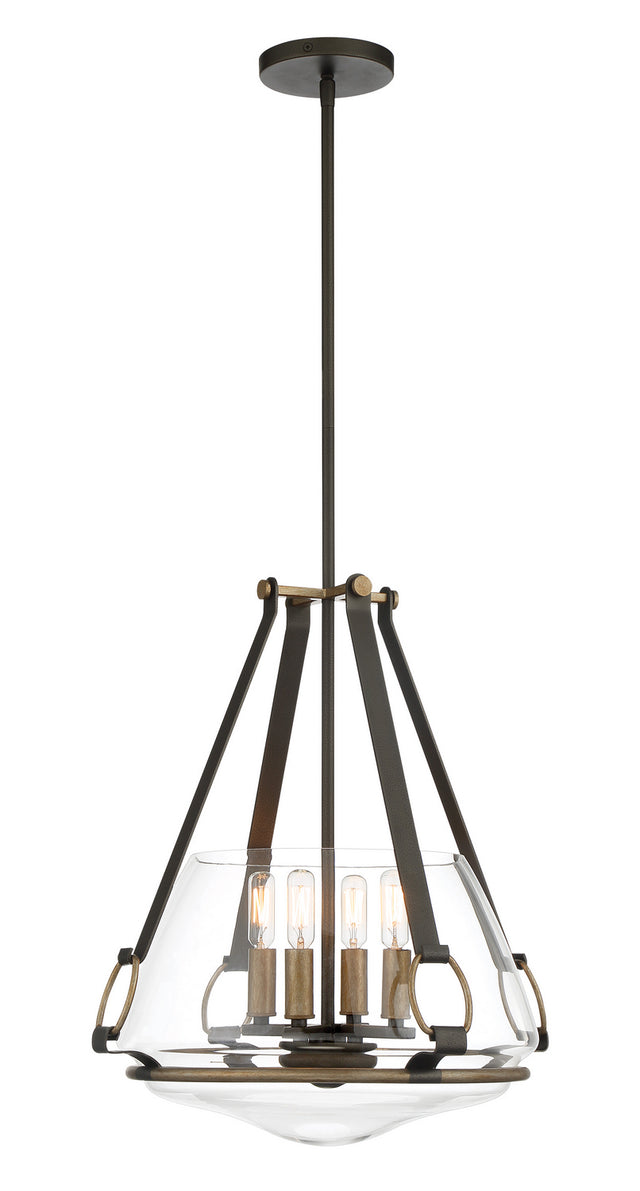 Eden Valley Outdoor (Damp) Semi-Flush Mount Ceiling Light by Minka-Lavery