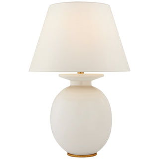 Buy ivory Hans Table Lamp by Visual Comfort Signature