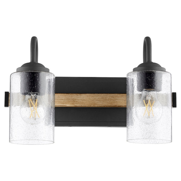 Pepper Glass Lighting Series Vanity by Quorum