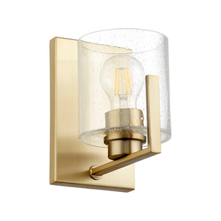 Buy aged-brass Lighting Series Outdoor (Damp) Sconce by Quorum