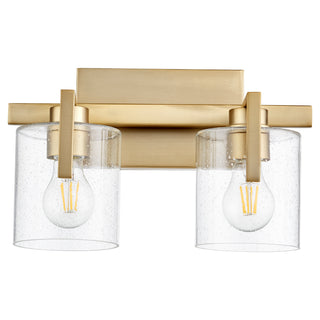 Buy aged-brass Lighting Series Vanity by Quorum