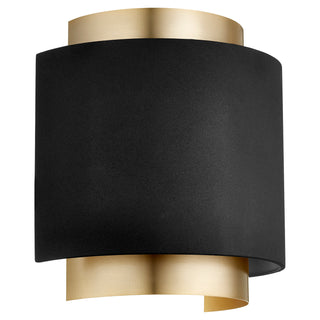 Half Drum Sconce Outdoor (Damp) Sconce by Quorum
