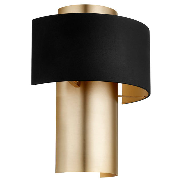 Half Drum Sconce Outdoor (Damp) Sconce by Quorum