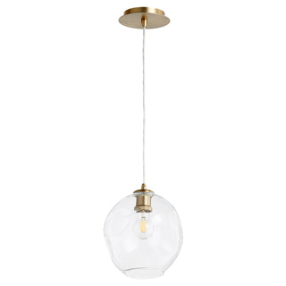 Buy aged-brass Numen Outdoor (Damp) Pendant by Quorum