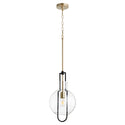 Textured Glass Pendants Outdoor (Damp) Pendant by Quorum