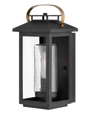 Buy black-with-clear-seedy-glass-and-clear-seedy-shade Atwater Outdoor (Wet) Sconce by Hinkley