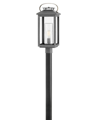Buy ash-bronze-with-clear-seedy-glass-and-clear-seedy-shade Atwater Outdoor (Wet) Lantern by Hinkley
