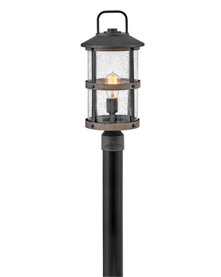 Buy aged-zinc-with-clear-seedy-glass-and-clear-seedy-shade Lakehouse Outdoor (Wet) Lantern by Hinkley