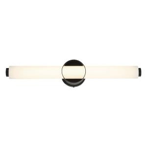 Buy black-with-cylindrical-white-glass-glass-and-white-shade Santoro Vanity by Eurofase