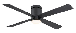 4-Blades Kwartet Outdoor (Damp) Hugger Ceiling Fan with Light by Fanimation