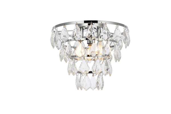 Ella Flush Mount Ceiling Light by Elegant Lighting