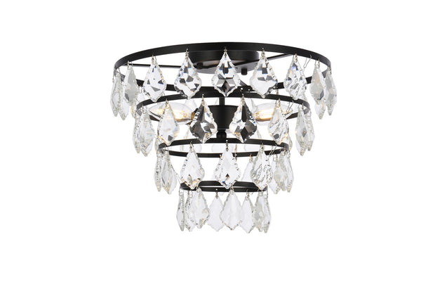 Ella Flush Mount Ceiling Light by Elegant Lighting