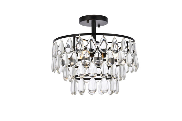 Mila Flush Mount Ceiling Light by Elegant Lighting