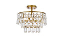 Mila Flush Mount Ceiling Light by Elegant Lighting
