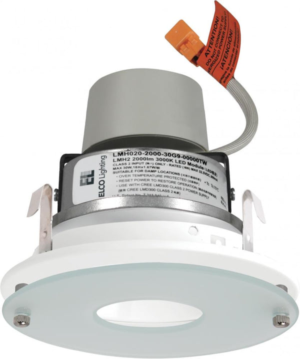 4"LED Insrt Drop Gls 850Lmn 27K Accessory by Elco Lighting