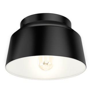 Buy matte-black Cranbrook Flush Mount Ceiling Light by Hunter