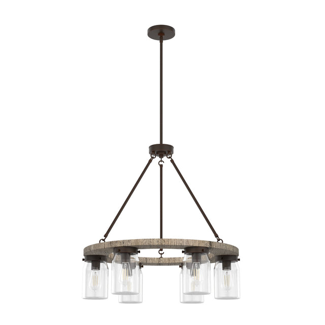 Devon Park Chandelier by Hunter