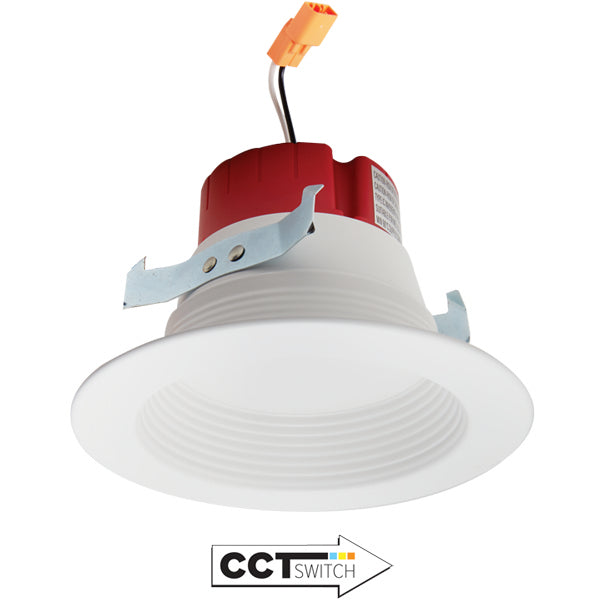 4" 5Cct Round LED Baffle 950Lmn 27-50K Accessory by Elco Lighting