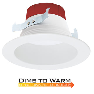 10W 4" LED Rflctr Trm Dim To Warm 18-30K Accessory by Elco Lighting
