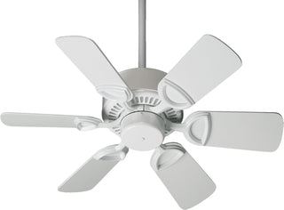 Buy white-finish-with-white-blades ESTATE Ceiling Fan by Quorum