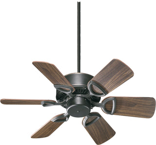 Buy old-world-finish-with-walnut-and-reversible-rosewood-blades ESTATE Ceiling Fan by Quorum