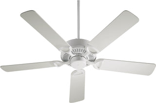 Buy studio-white-finish-with-studio-white-blades ESTATE Ceiling Fan by Quorum