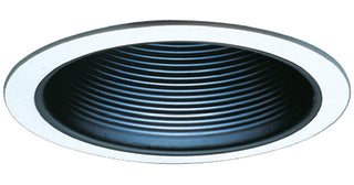 Buy black-with-white-trim 6" Baffle Metal Accessory by Elco Lighting