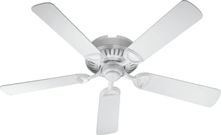 Buy white-finish-with-white-blades Medallion Ceiling Fan by Quorum