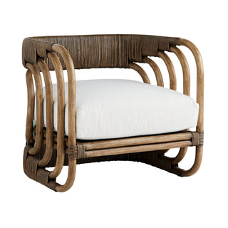Buy marshmallow Hamza Chair by Arteriors