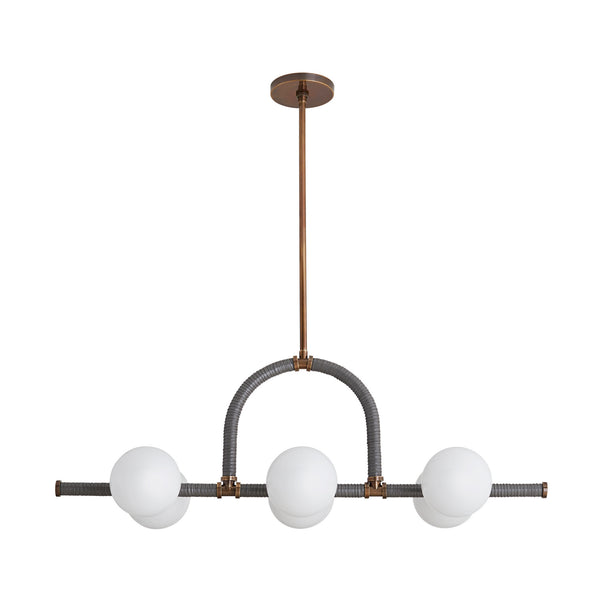 Harrison Outdoor (Damp) Linear Chandelier by Arteriors