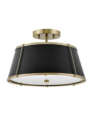 Buy warm-brass Clarke Flush Mount Ceiling Light by Hinkley