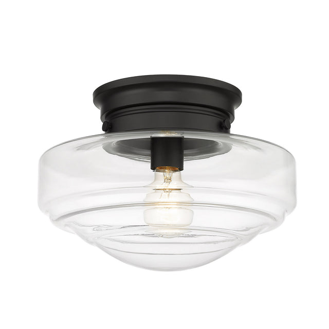 Ingalls Outdoor (Damp) Semi-Flush Mount Ceiling Light by Golden