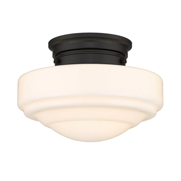 Ingalls Outdoor (Damp) Semi-Flush Mount Ceiling Light by Golden