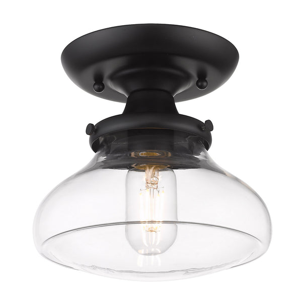 Nash Outdoor (Damp) Semi Flush Mount Light by Golden