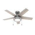 Burroughs Ceiling Fan with Light by Hunter