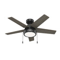 Burroughs Ceiling Fan with Light by Hunter