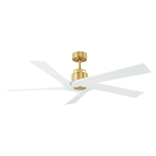 Aspen Outdoor (Damp) Ceiling Fan (Light Kit Available) by Visual Comfort Fan