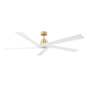Aspen Outdoor (Damp) Ceiling Fan (Light Kit Available) by Visual Comfort Fan