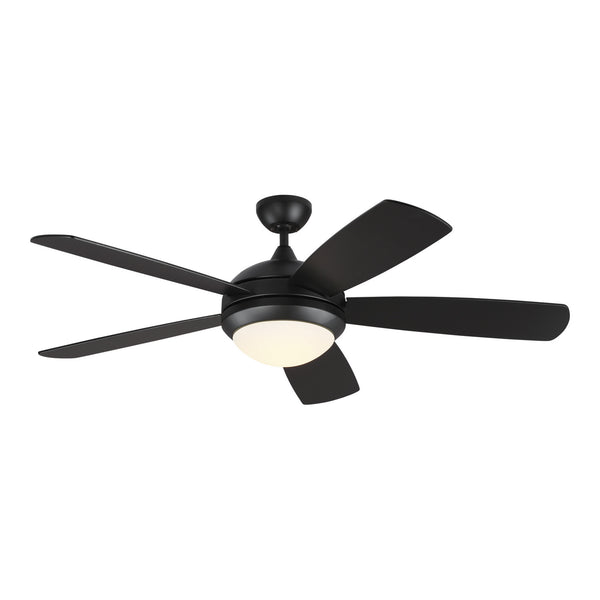 5-Blades Discus Ceiling Fan with Light by Generation Lighting