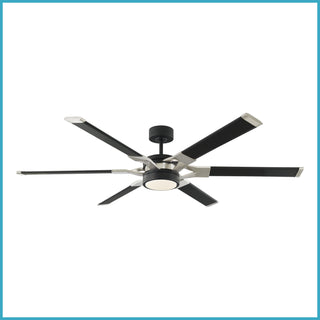 Loft Outdoor (Damp) Ceiling Fan with Light by Visual Comfort Fan