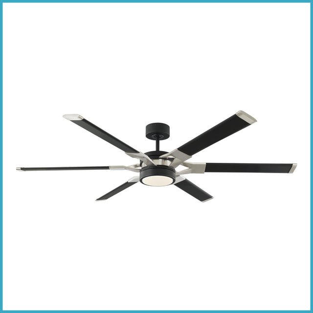 Loft Outdoor (Damp) Ceiling Fan with Light by Visual Comfort Fan