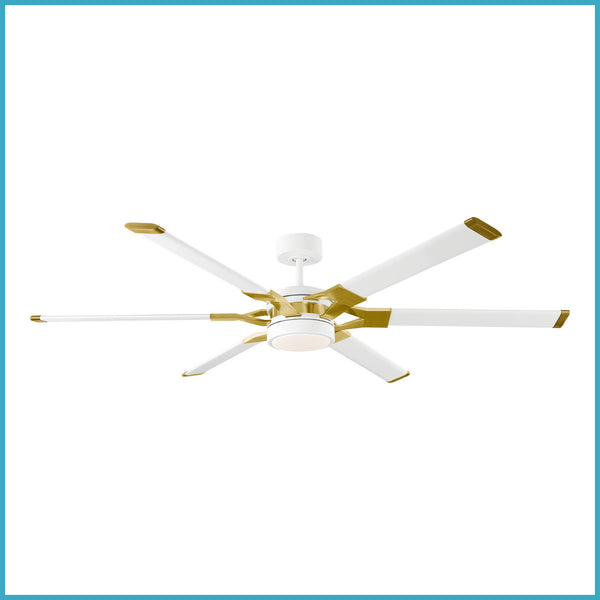 Loft Outdoor (Damp) Ceiling Fan with Light by Visual Comfort Fan