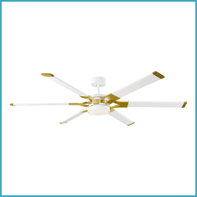 Loft Outdoor (Damp) Ceiling Fan with Light by Visual Comfort Fan