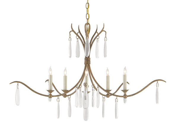 Marshallia Collection Chandelier by Currey and Company