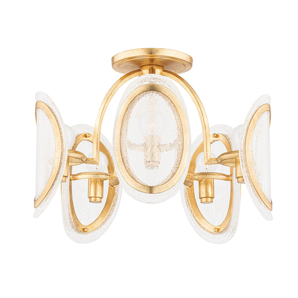 Danes Outdoor (Damp) Semi-Flush Mount Ceiling Light by Hudson Valley