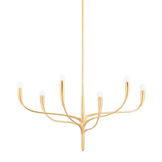 Buy vintage-gold-leaf Labra Outdoor (Damp) Chandelier by Hudson Valley