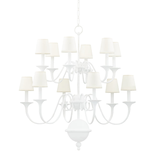Windsor Outdoor (Damp) Chandelier by Hudson Valley