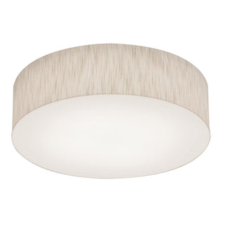 Buy jute-with-white-acrylic-glass-and-white-shade Anton Outdoor (Damp) Flush Mount Ceiling Light by AFX Lighting